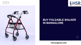 Buy foldable walker in bangalore