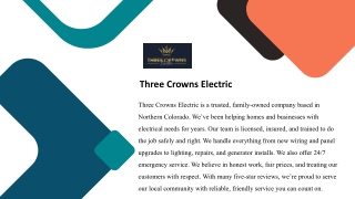 Electrician Severance Co