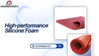 High-performance silicone foam