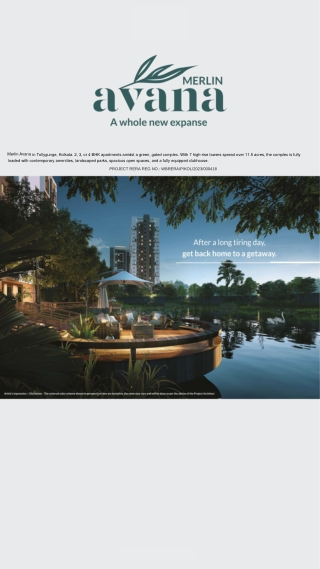 Merlin Avana – 2, 3 & 4 BHK in South Kolkata