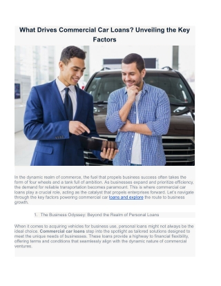 Small Business Loans in Sydney