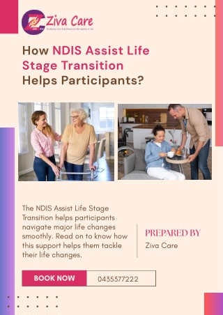 How NDIS Assist Life Stage Transition Helps Participants?