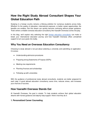 How the Right Study Abroad Consultant Shapes Your Global Education Path - Google Docs (1)