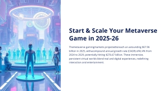 Metaverse Game Development Company | BR Softech