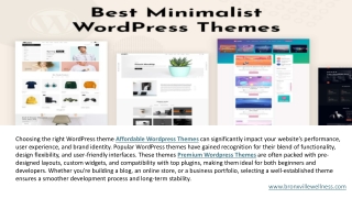 Popular Wordpress Themes