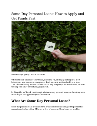 Instant Personal Loans with Cash in Minutes