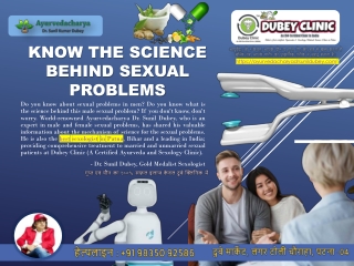 Scientific View on Male Sexual Problems Best Sexologist in Patna, Bihar