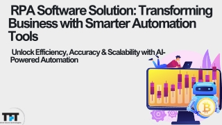 RPA Software Solution Transforming Business with Smarter Automation Tools