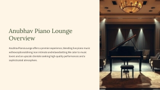 Piano Covers Of Famous Songs | Anubhav Piano Lounge
