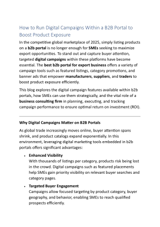 How to Run Digital Campaigns Within a B2B Portal to Boost Product Exposure (1)