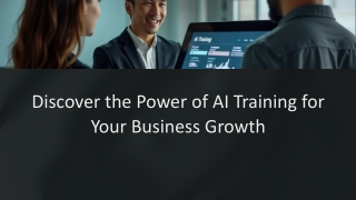 Discover the Power of AI Training