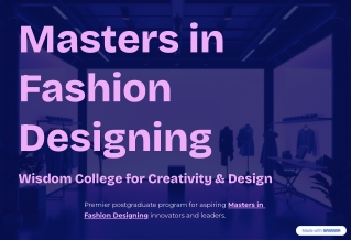 Future Fabrications: MA in Innovative Fashion Design