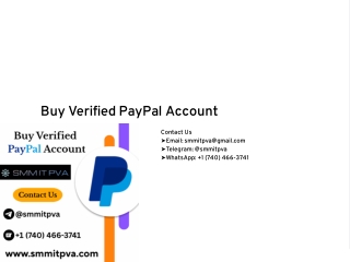 Buy Verified PayPal Account