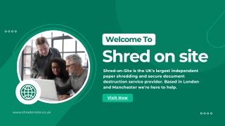 Secure Paper Shredding in London Today