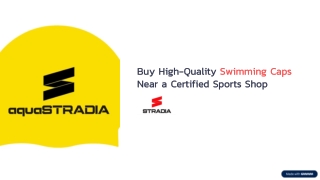 Buy High-Quality Swimming Caps Near a Certified Sports Shop