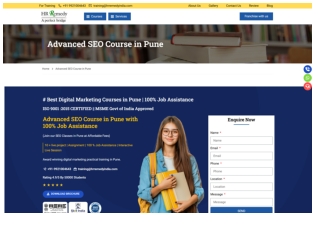 Best SEO Course & Classes in Pune| HR Remedy India
