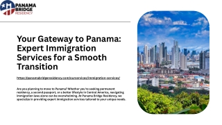 Panama Residency Made Simple – Full Immigration Support