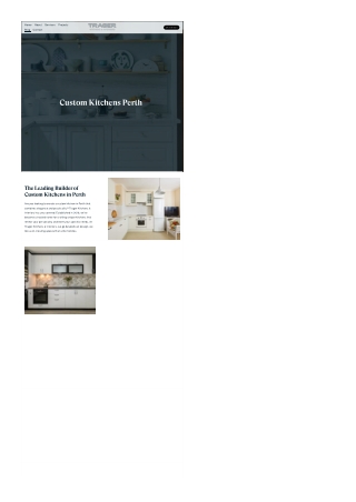 Custom Kitchens Perth