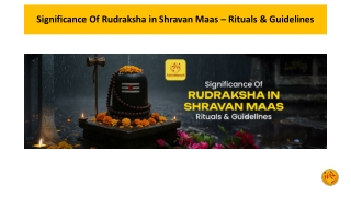 Significance Of Rudraksha in Shravan Maas – Rituals & Guidelines