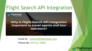 Flight Search API Integration