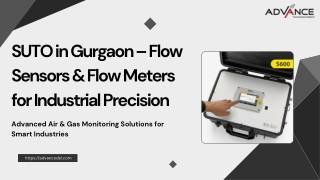 SUTO in Gurgaon – Precision Flow Monitoring Solutions for Modern Industries