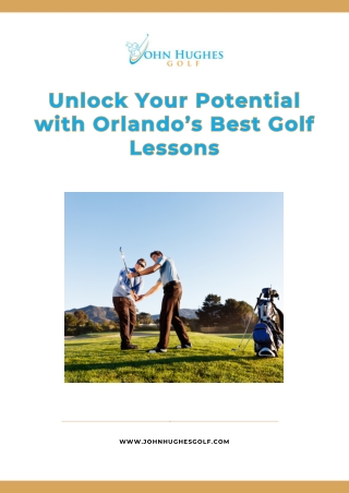 Hit Straighter and Farther with Orlando Golf Lessons