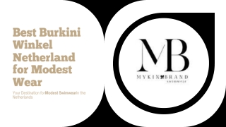 Best Burkini Winkel Netherland for Modest Wear