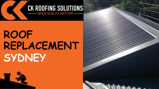Roof Replacement in Sydney: Elevate Your Home's Protection and Beauty
