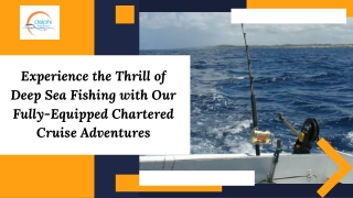 Experience the Thrill of Deep Sea Fishing with Our Fully-Equipped Chartered Cruise Adventures