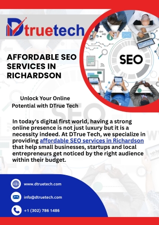 Affordable SEO Services In Richardson