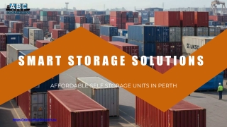 Smart Storage Solutions