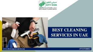 BEST CLEANING SERVICES IN UAE