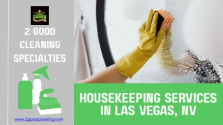 Sparkling Spaces with 2Good Cleaning Services