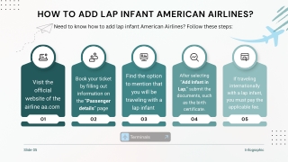 How To Add Lap Infant American Airlines?