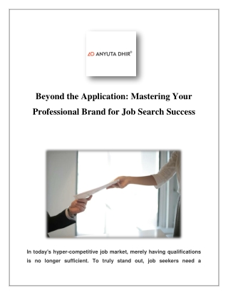 resume preparation services