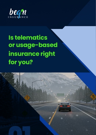Explore Whether Telematics Insurance Is Right for You | Begin Insurance