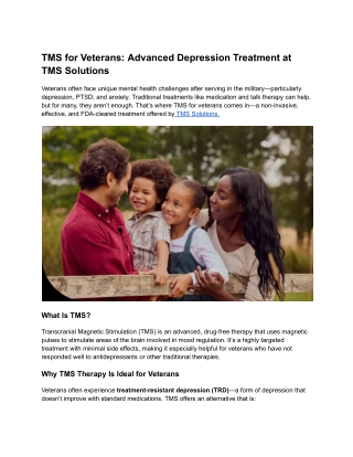 Tms Solution Online Presentations Channel
