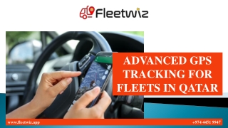 ADVANCED GPS TRACKING FOR FLEETS IN QATAR