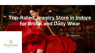 Top-Rated Jewelry Store in Indore for Bridal and Daily Wear