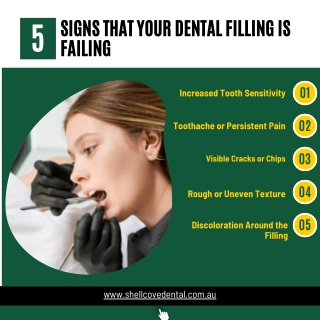 5 Signs That Your Dental Filling Is Failing