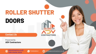 Roller Shutter Doors