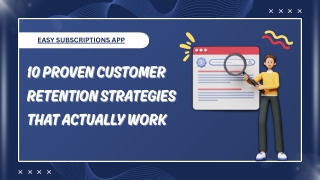 10 Proven Customer Retention Strategies That Work