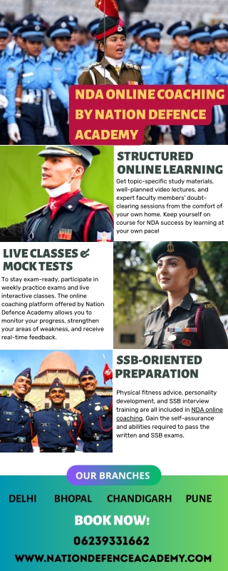 NDA online coaching by Nation Defence Academy