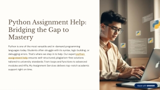 Master Python Programming with Expert Academic Support