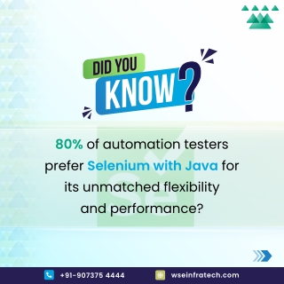 Why Selenium with Java Continues to Lead the Way in QA Testing Services