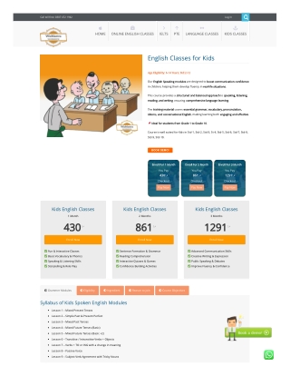 English Classes for Kids in Dubai