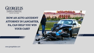 Role of Auto Accident Injury Lawyers in Lancaster, PA