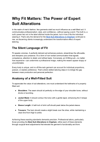 Why Fit Matters_ The Power of Expert Suit Alterations