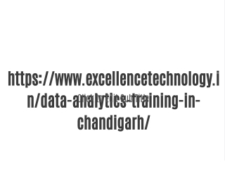Join Data Analytics Course In Chandigarh