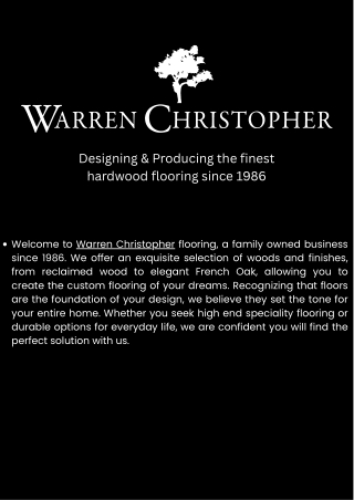 Premium Hardwood & Wood Flooring Services in Newport Beach by Warrenchrishtopher